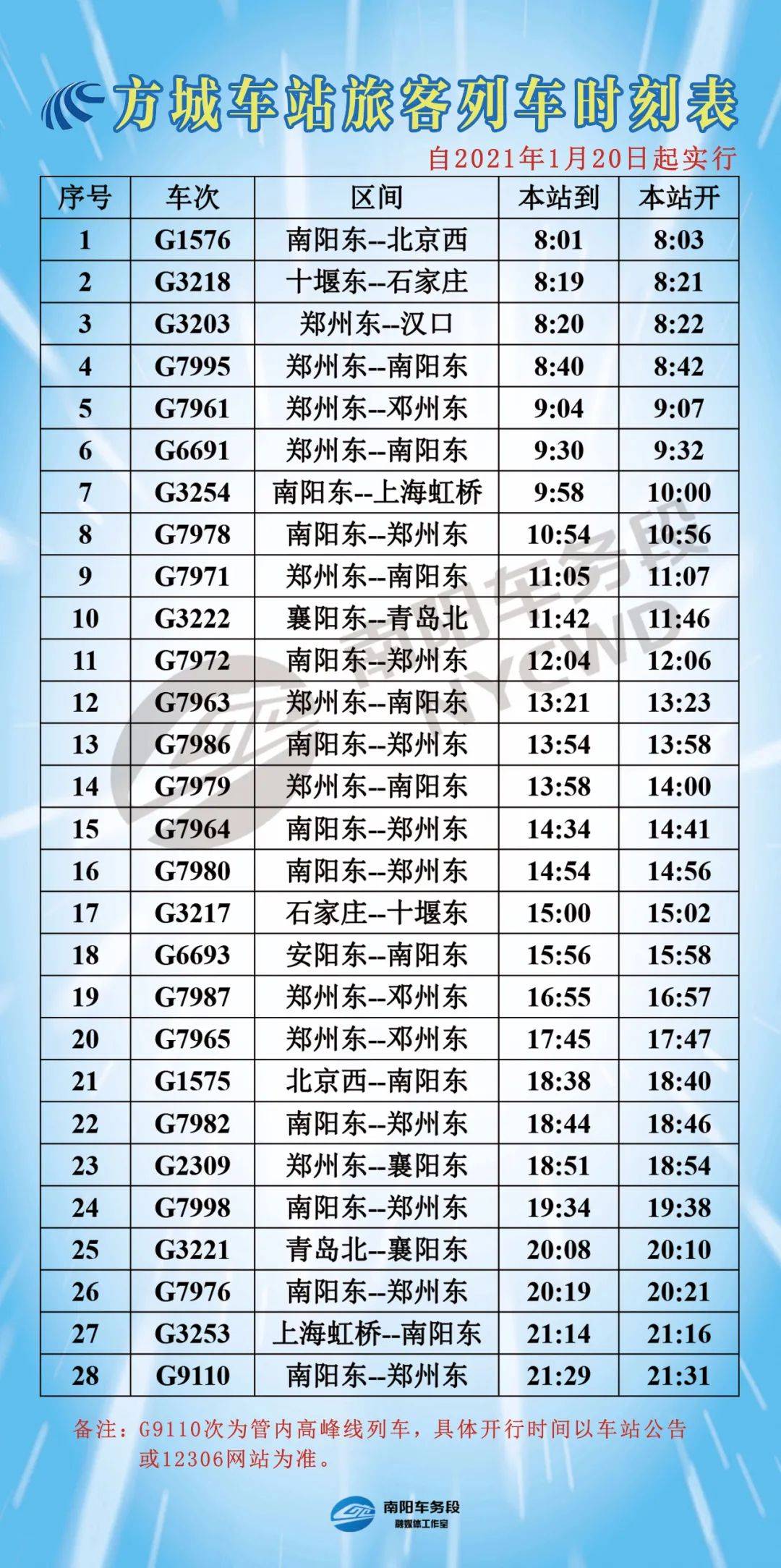 K827次列车时刻表全面解析