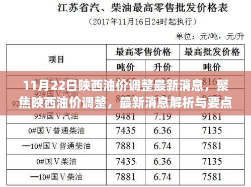 陕西油价调整最新动态，深度分析及其影响展望