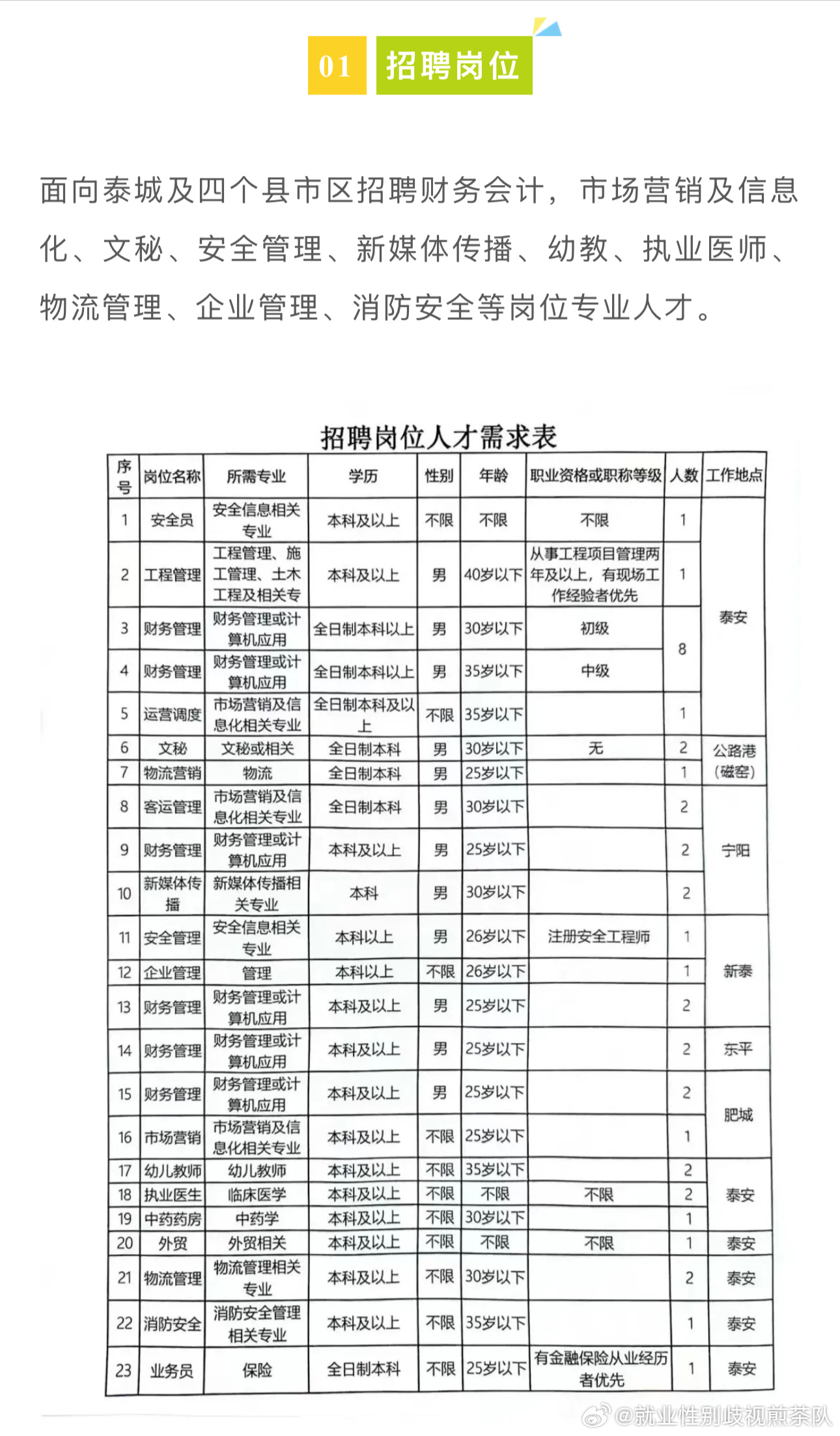 寿阳县数据和政务服务局招聘公告详解