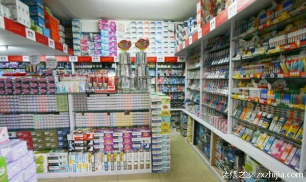 最新文具店装修效果图，现代舒适购物空间打造