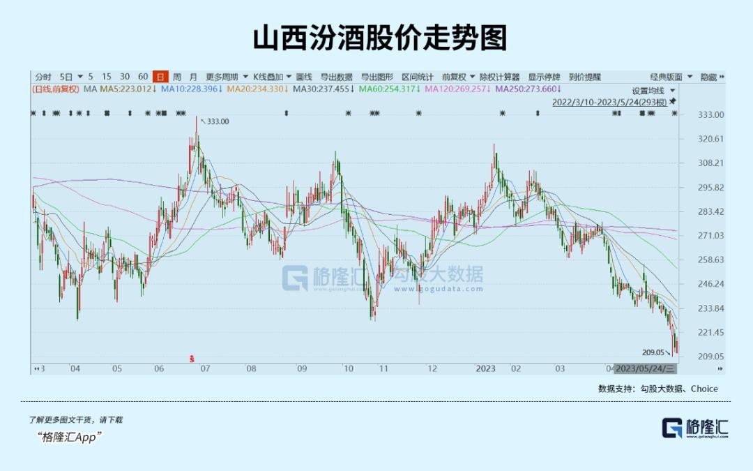 汾酒股票最新行情解析