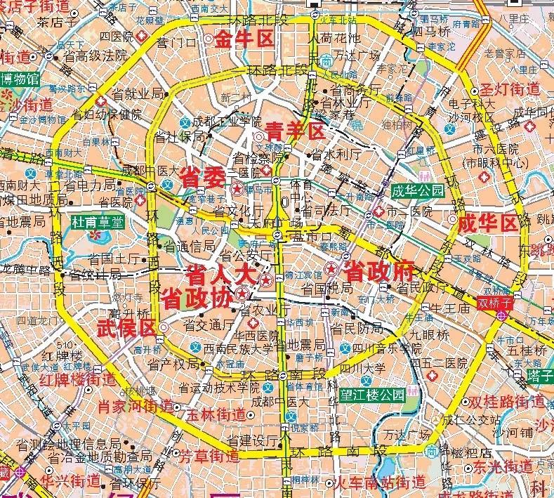 成都市最新地图全图，城市发展与地理变迁的缩影